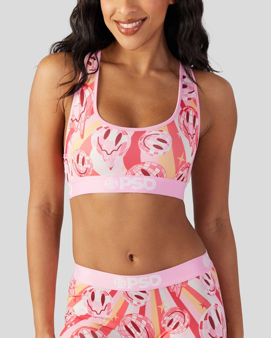 PSD Special Offer | 70s Smiley - Sports Bra