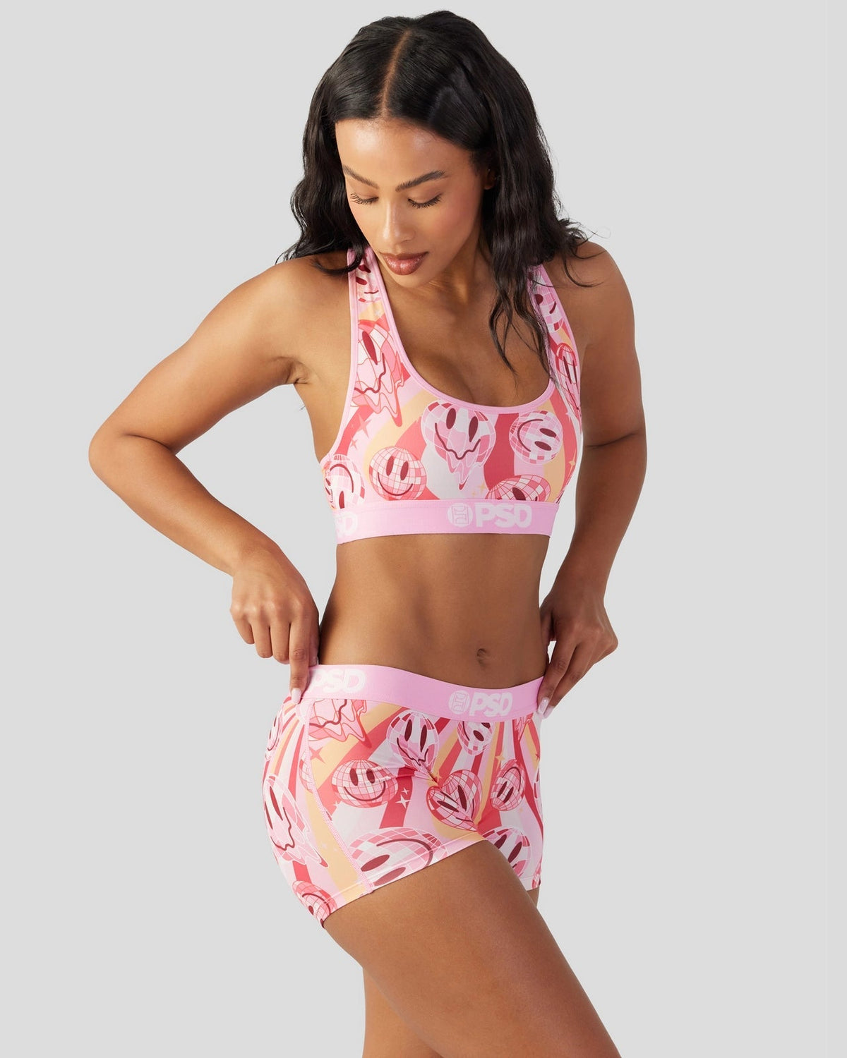 PSD Special Offer | 70s Smiley - Sports Bra