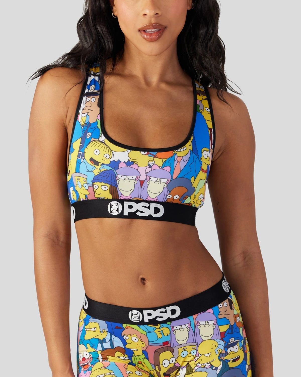 PSD Signature | The Simpsons - Squad - Sports Bra