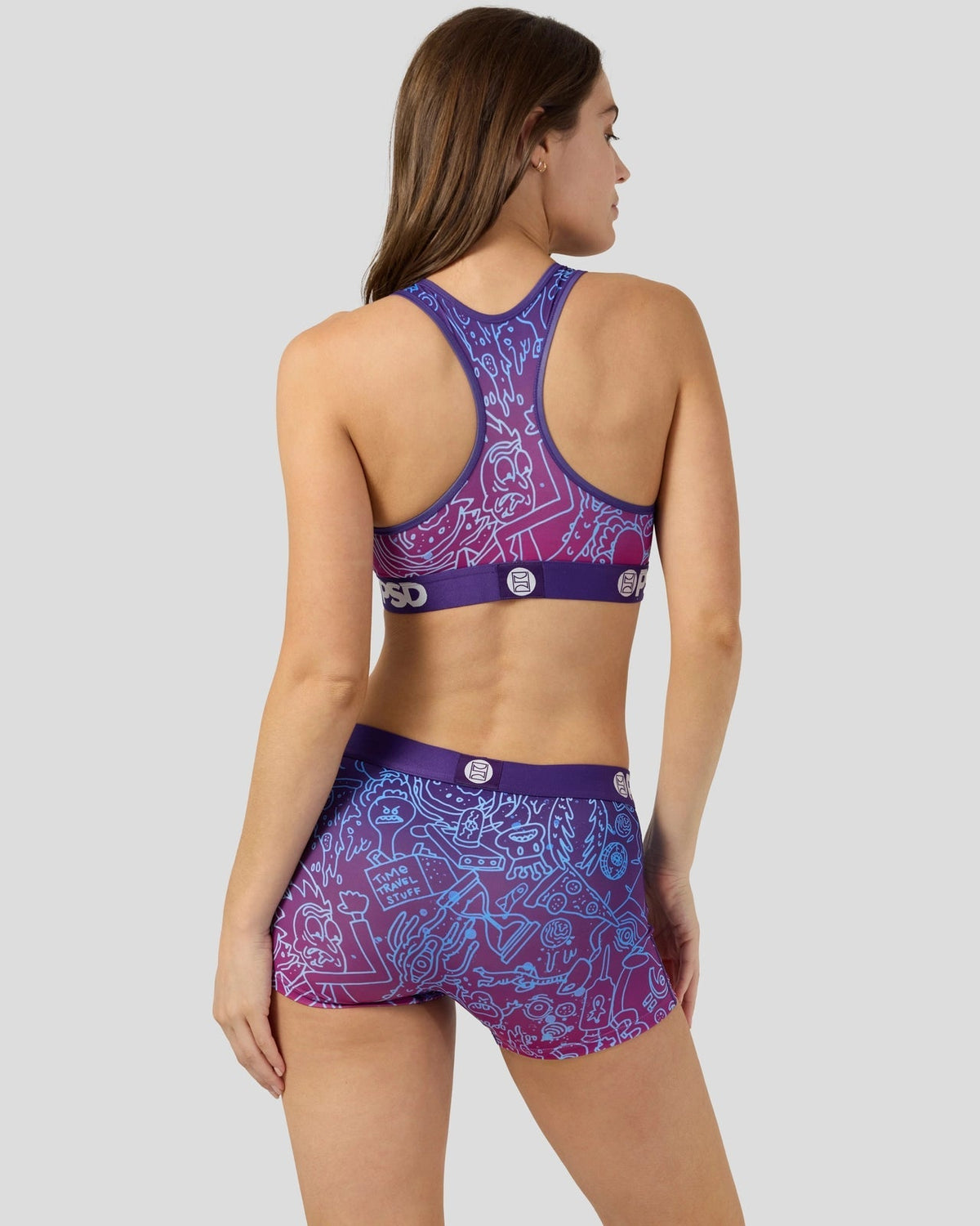 PSD Value | Rick and Morty - Fader - Sports Bra
