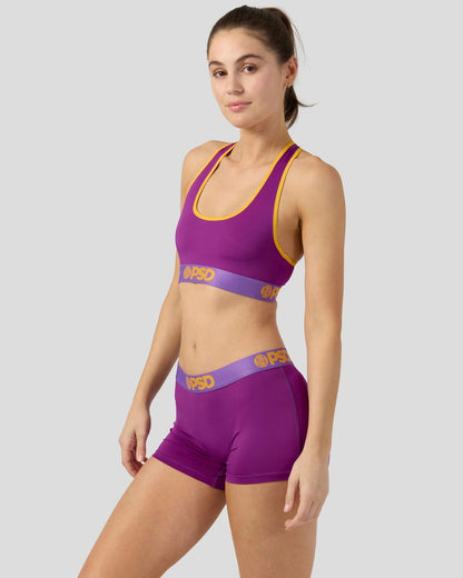 PSD Great Value | Solids - Plum Pop - Sports Bra