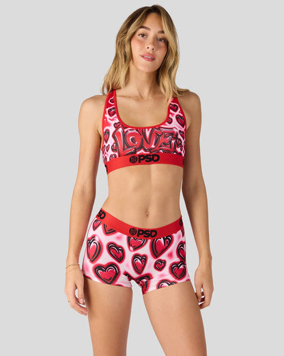 PSD Quality | Love Core - Boy Short