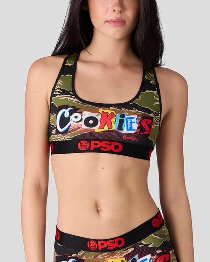 PSD Value | Cookies - Ransom Camo - Sports Bra