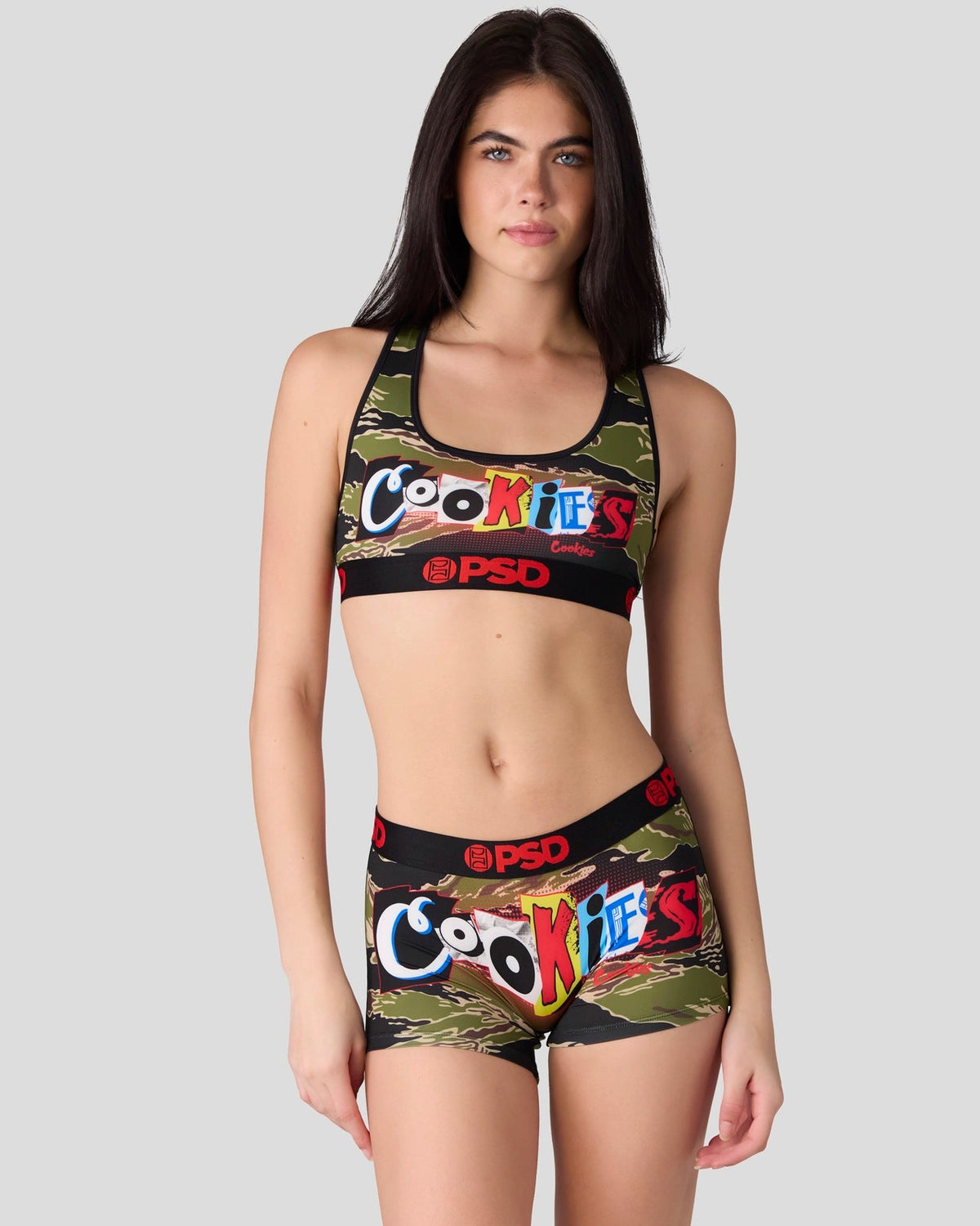 PSD Value | Cookies - Ransom Camo - Sports Bra