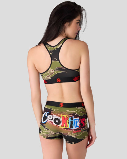 PSD Value | Cookies - Ransom Camo - Sports Bra