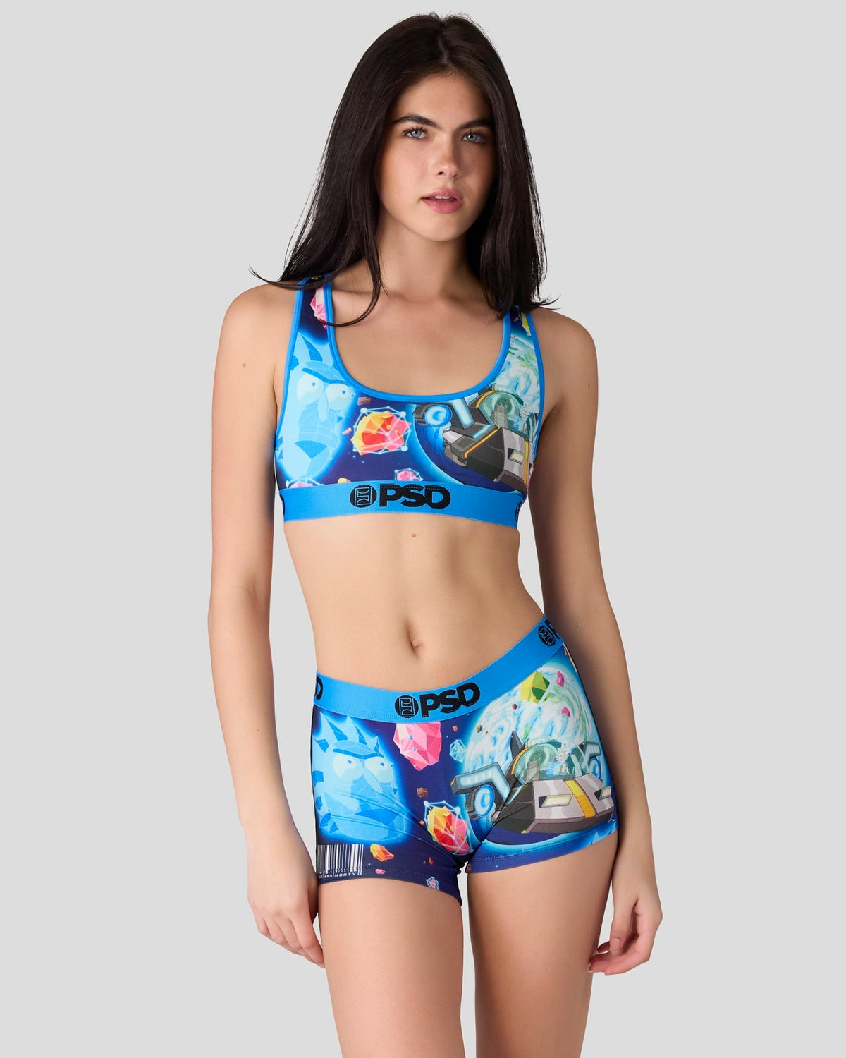 PSD Smart Buy | Rick and Morty - Travels - Sports Bra