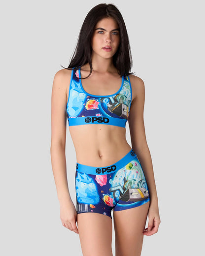 PSD Smart Buy | Rick and Morty - Travels - Sports Bra