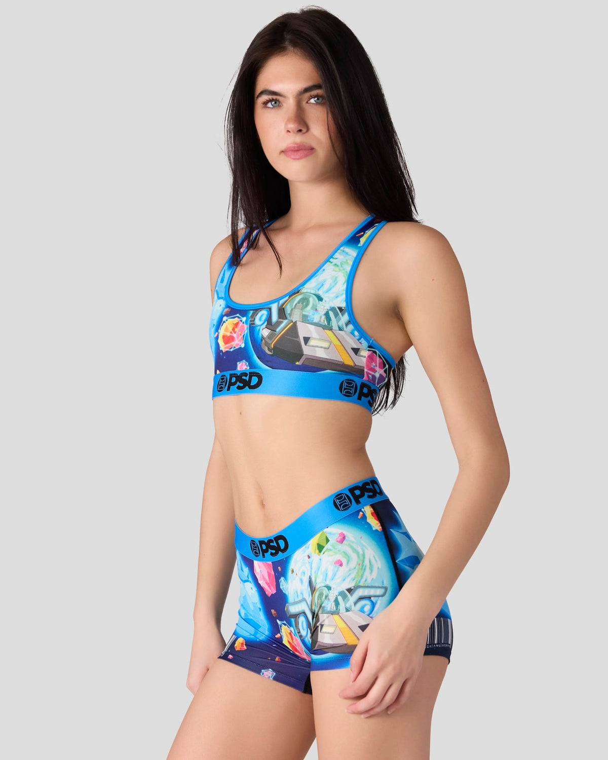 PSD Smart Buy | Rick and Morty - Travels - Sports Bra
