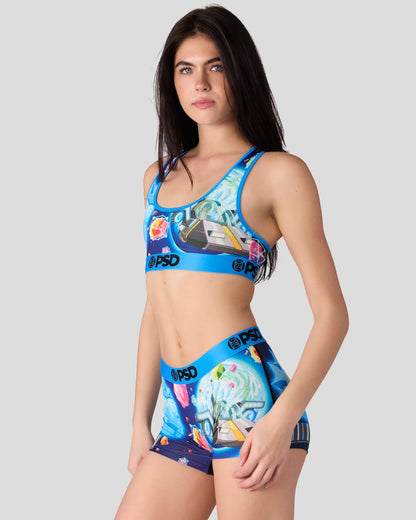 PSD Smart Buy | Rick and Morty - Travels - Sports Bra