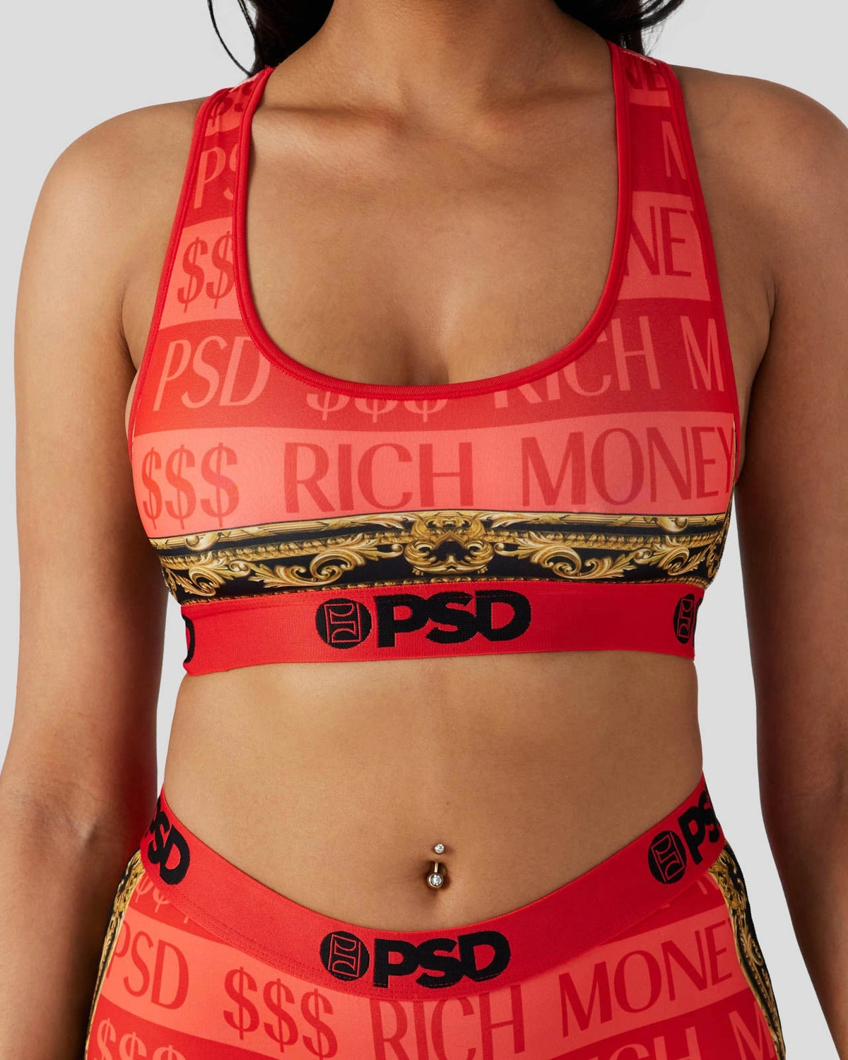 PSD Recommended | Rich Money - Sports Bra