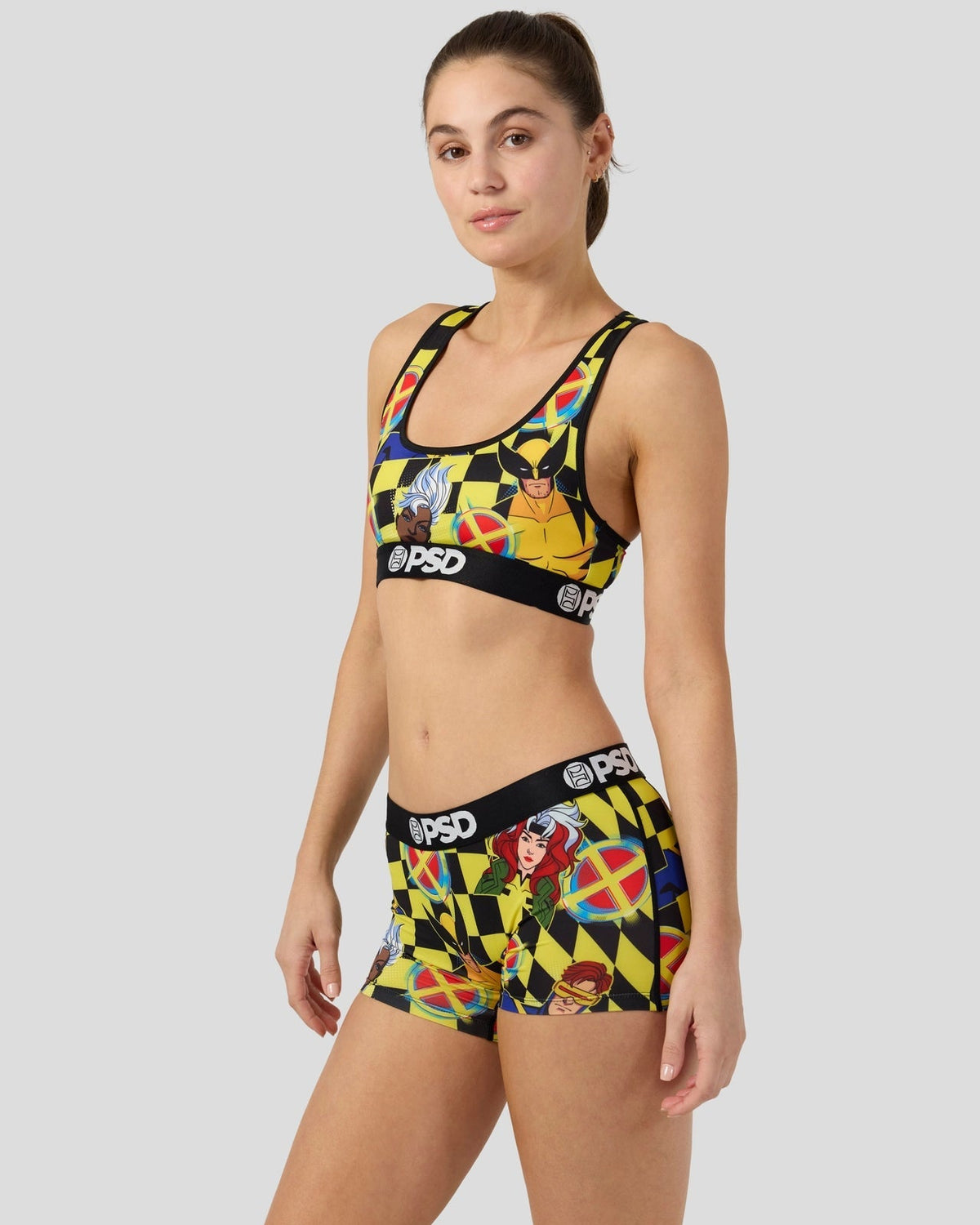 PSD Best Seller | Xmen Checkers Sb Multi - Sports Bra