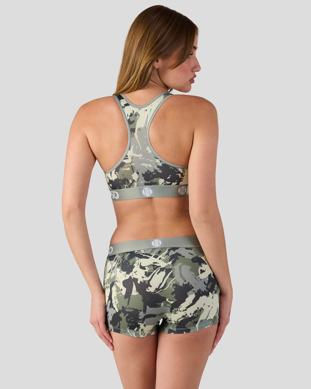 PSD Value | Sage Camo - Sports Bra