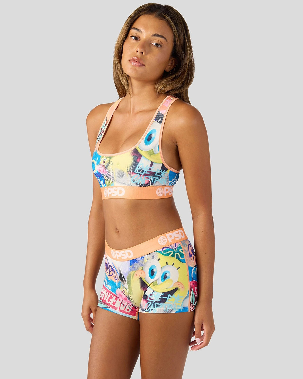 PSD Recommended | SpongeBob SquarePants - Eye Eye Captain - Sports Bra