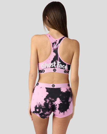 PSD New | Ghost Face - Pink - Sports Bra