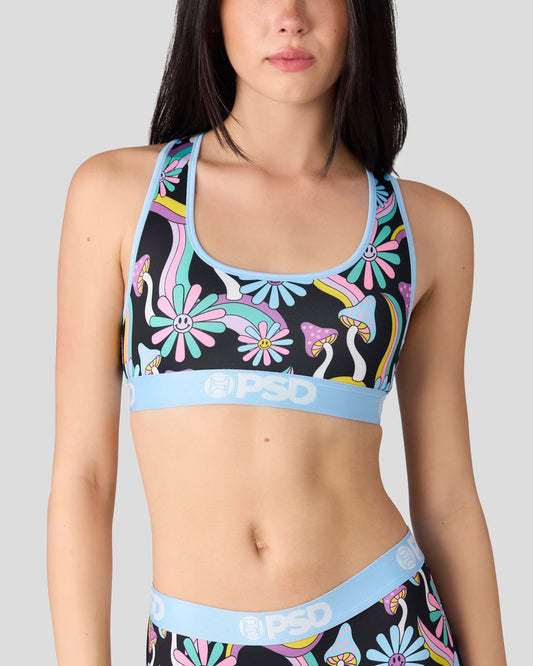PSD Signature | Happy Shrooms - Sports Bra