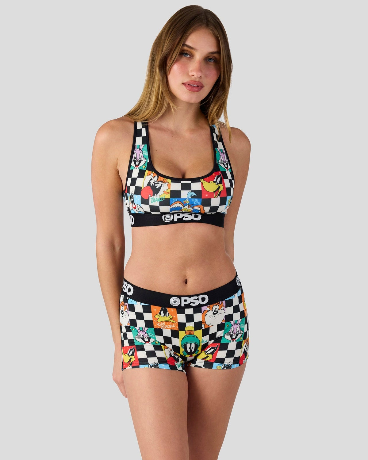 PSD Smart Buy | Looney Tunes - Check - Sports Bra