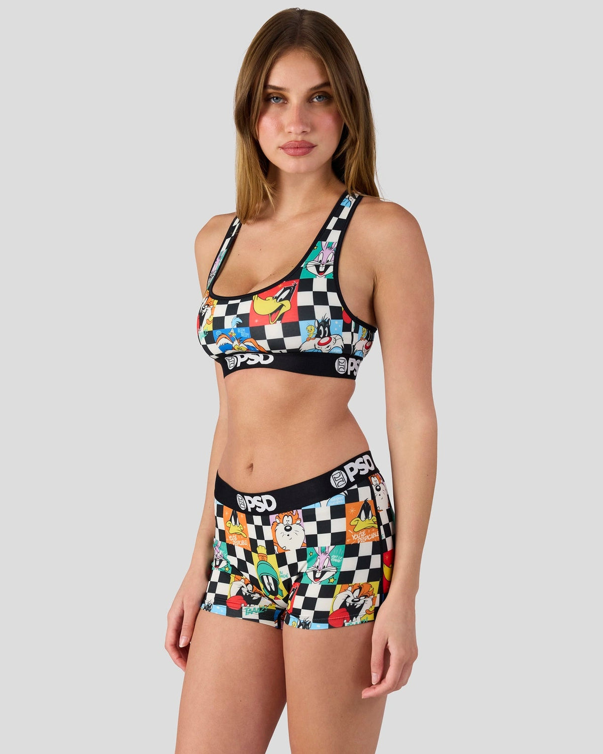 PSD Smart Buy | Looney Tunes - Check - Sports Bra