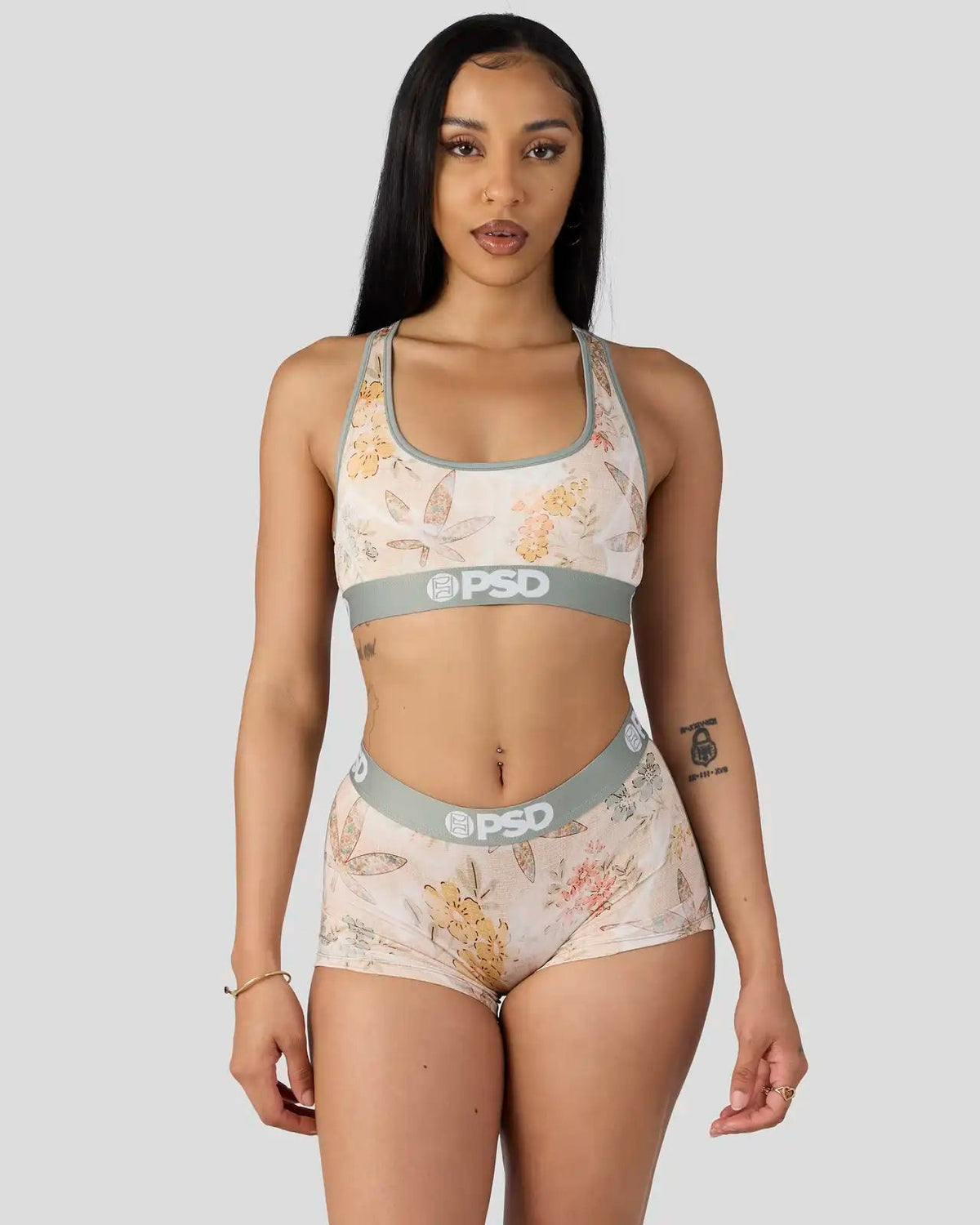 PSD Special Offer | Dainty Smoke - Sports Bra