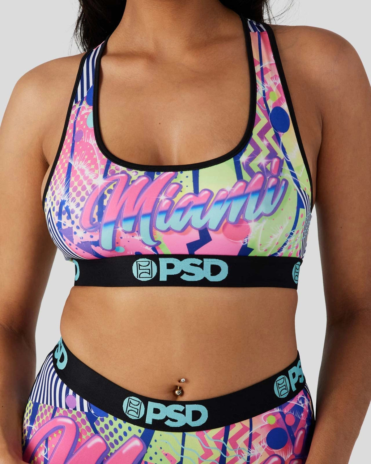 PSD Featured | 90's Miami - Sports Bra