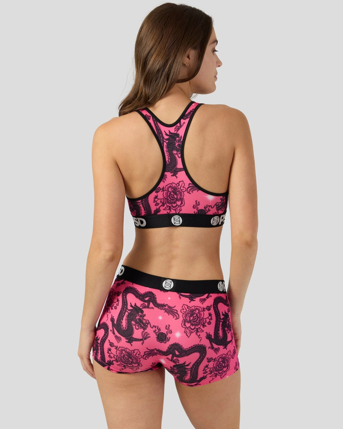 PSD Popular | Airbrushed Dragon - Sports Bra
