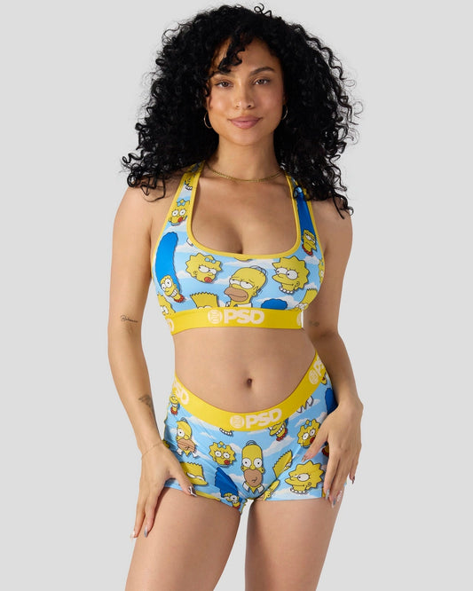 PSD Recommended | The Simpsons - Heads - Sports Bra