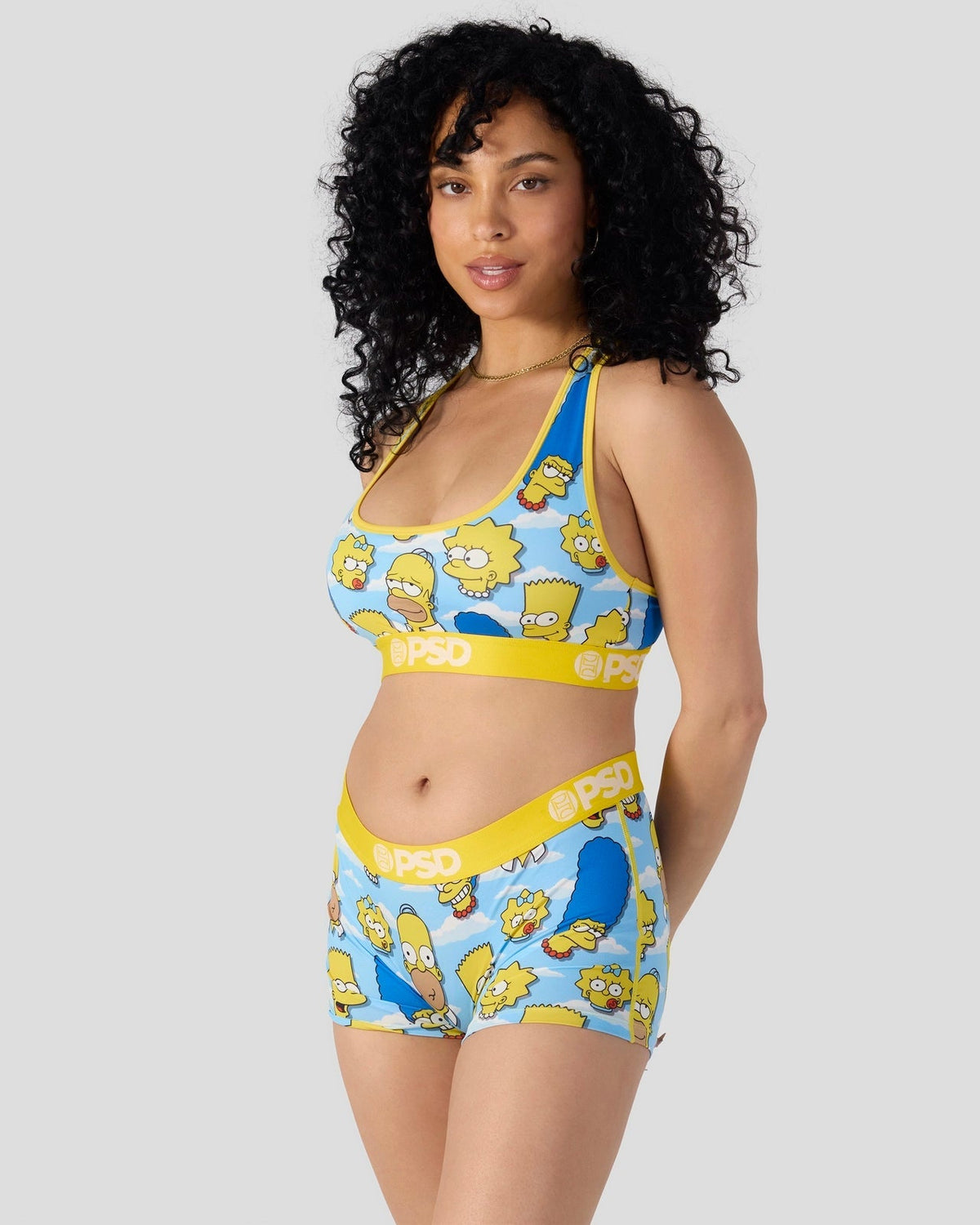 PSD Recommended | The Simpsons - Heads - Sports Bra