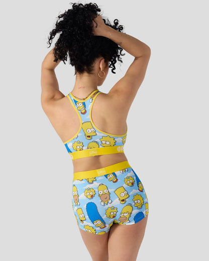 PSD Recommended | The Simpsons - Heads - Sports Bra