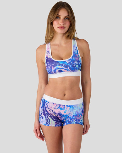 PSD Classic | Iridescent Spill - Sports Bra